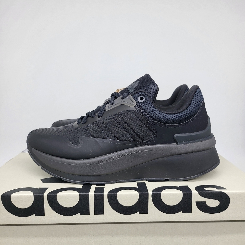 New Adidas ZNCHILL Lightmotion+ 'Black Carbon' Women's Running Shoes Size 6.5